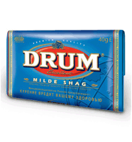 Drum Mild Shag Bright Blue Tobacco